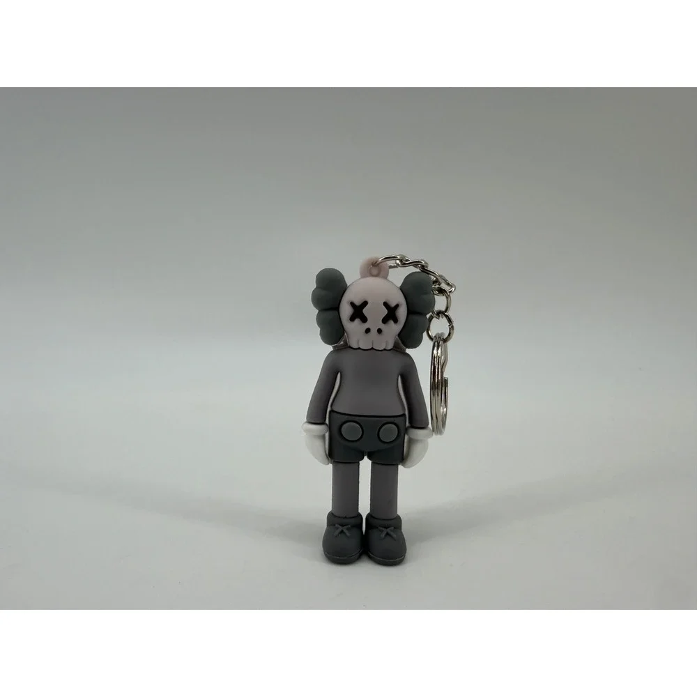 KAWS Keychain Unisex OS Grey Companion Figural Streetwear Art Collectible